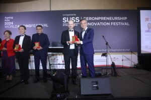 Tom Symondson - 2024 World Ageing Festival Global Award May 2024 Singapore