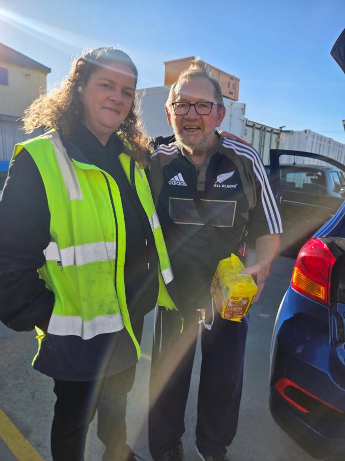 Robert “Bob” Oswald volunteers as part of his time at Cadorna House