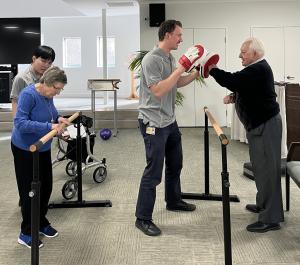 The Waratah Allied Health Team in action.