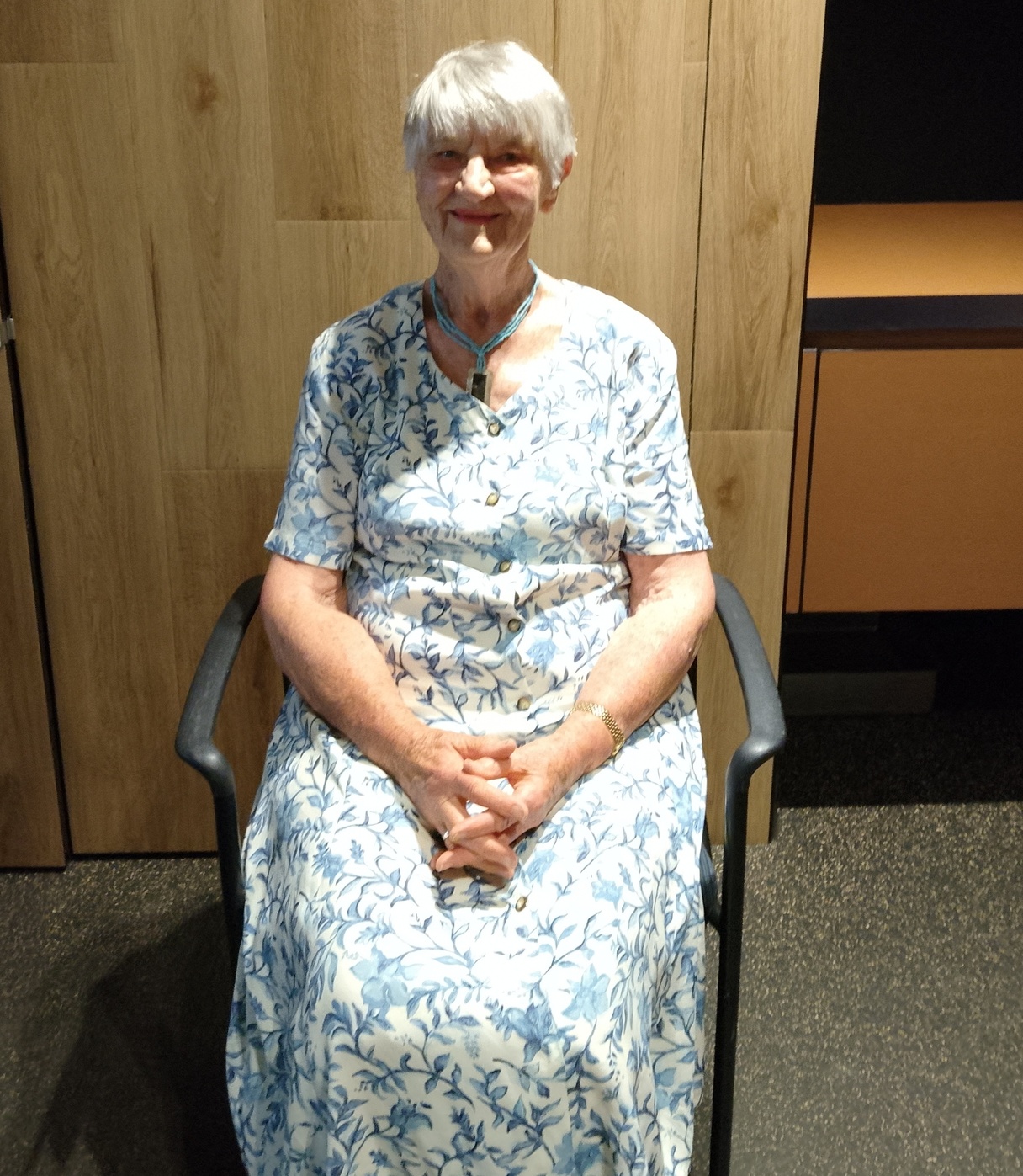 Aged care volunteer Dawn Weyland