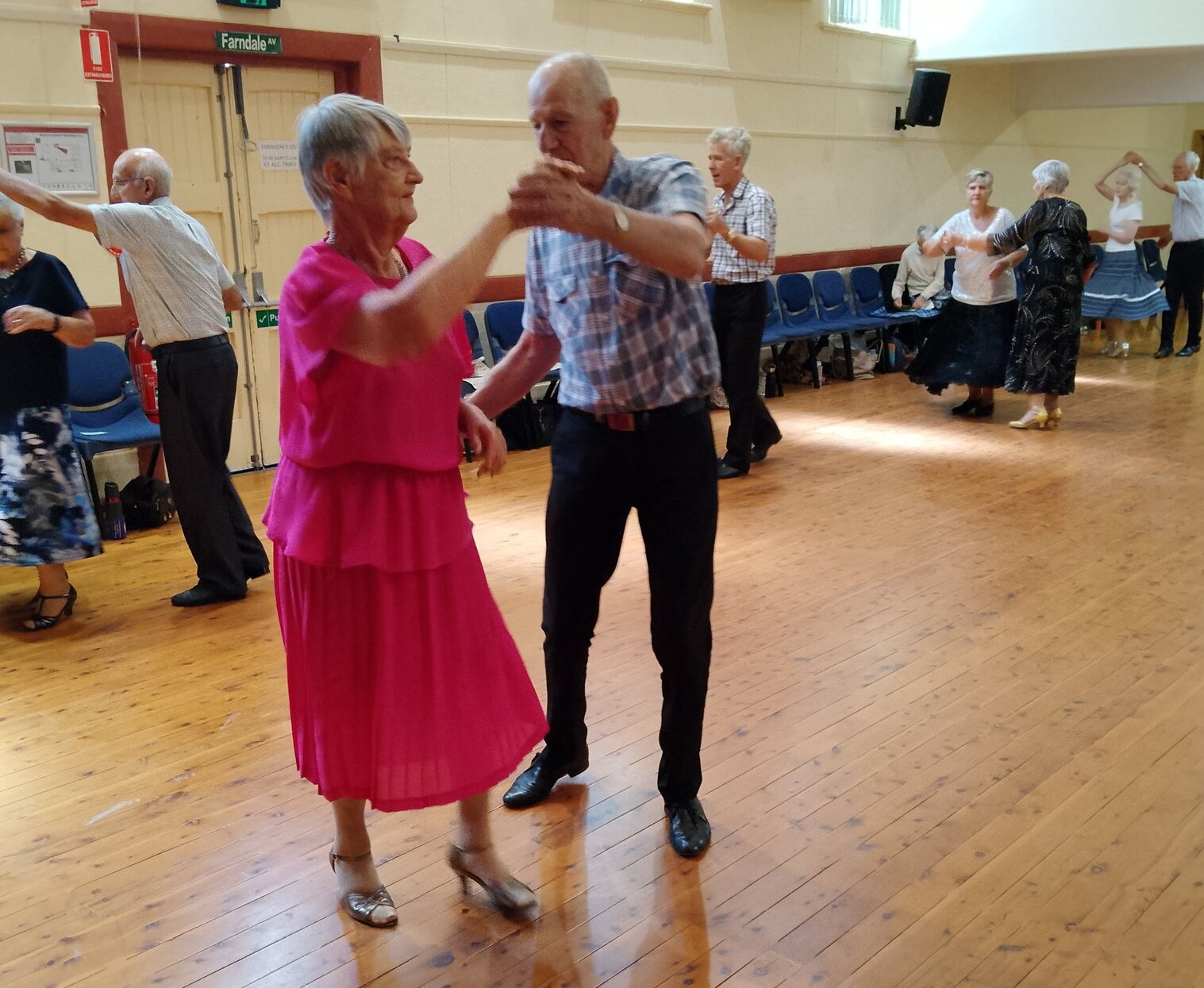 Dawn Weyland New Vogue Dancing at an aged care home