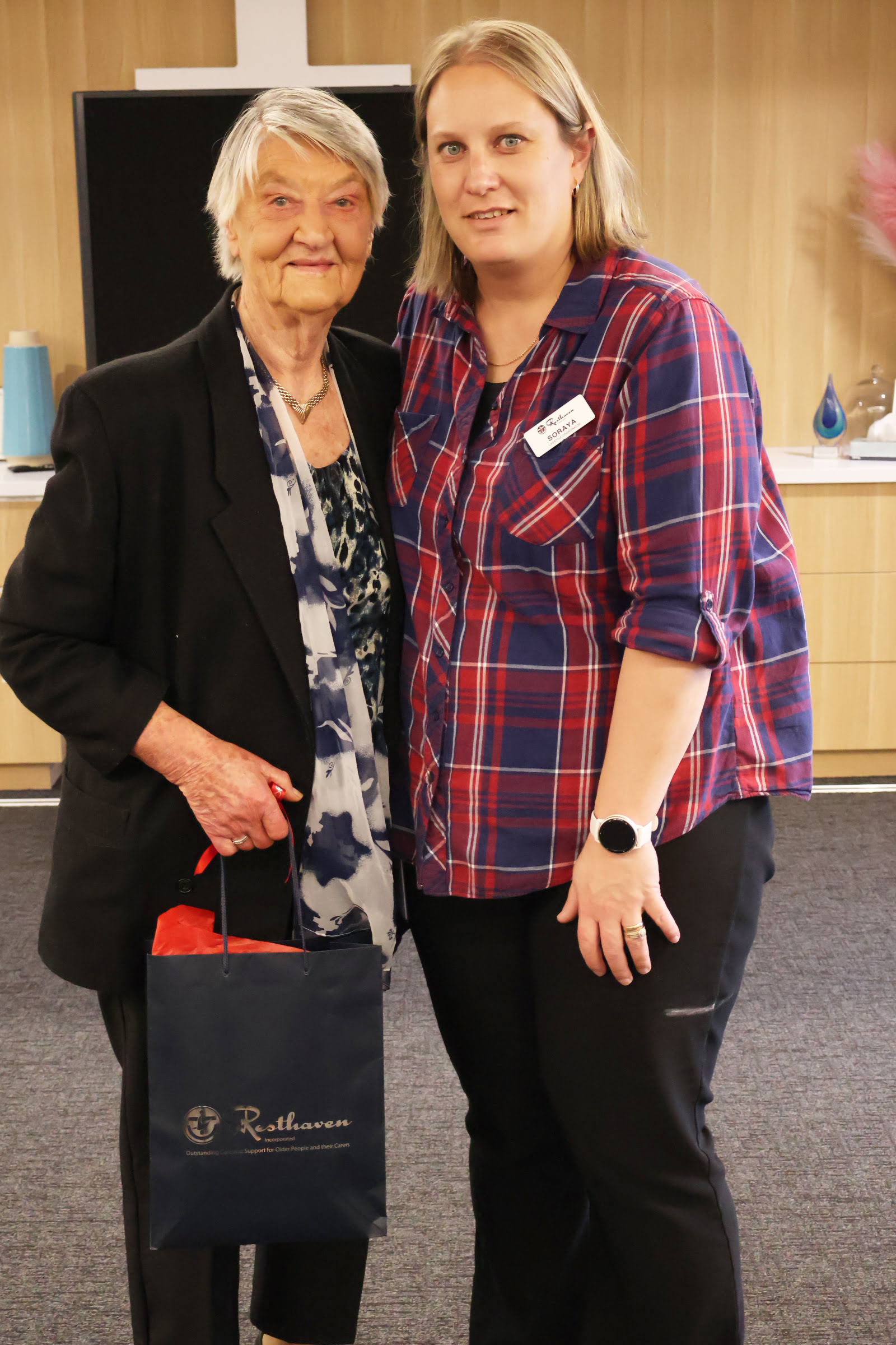 Dawn Weyland and Lifestyle Coordinator Soraya