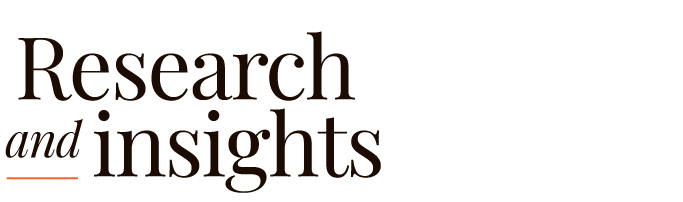 Research and insights